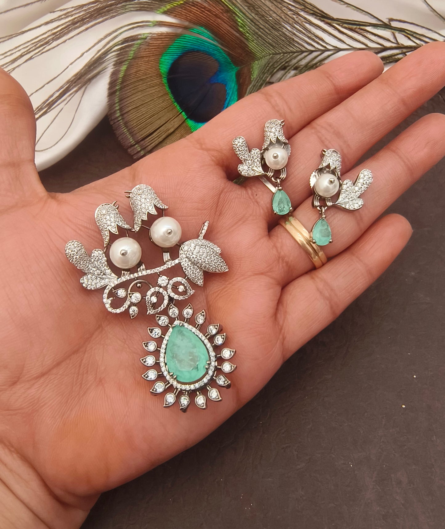 Pendent with eartops